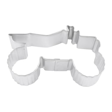 R  M International 8003 Four Wheeler ATV Shaped Tinplated Steel Cookie Cutter 375 Gift Tag Carded