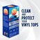 303 Products 30510 Convertible Vinyl Top Cleaning and Care Kit  Cleans And Protects Vinyl Tops  Includes Tonneau Cover And Convertible Top Cleaner 16 fl oz  Automotive Protectant 16 fl ozBlue