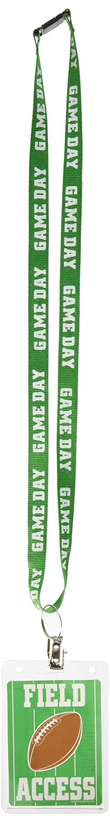 Game Day Football Party Pass Party Accessory 1 count 1Pkg