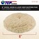 8 100 Wool Hook  Loop Grip Buffing Pad for Compound Cutting  Polishing