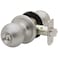 Copper Creek BK2040SS Ball Door Knob Keyed Entry Function 1 Pack in Satin Stainless
