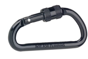 ROTHCO Locking Accessory Carabiner 80mmBlack