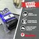 Red Devil 3332 Steel Wool MultiGrade Pack 6 Pads Gray 6 Count