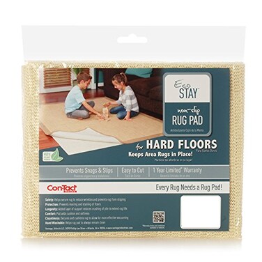 ConTact Rug Pad 8x10 NonSlip Area Rug Pad EcoStay for Hard Floors