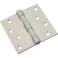 National Hardware N261669 V505 NonRemovable Pin Hinge in Zinc plated4 Inch