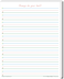 Teacher Created Resources Smart Start 12 Writing Paper 100 Sheets TCR76531 White