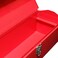 BIG RED TB101 Torin 19 Hip Roof Style Portable Steel Tool Box with Metal Latch Closure and Removable Storage Tray Red 191 x 61 x 65