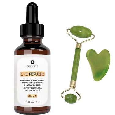 OBOGEE CE Ferulic Serum Skin Care Vitamin C E Ferulic Acid Serum  Vitamin C Serum for Face  Dark Spot Corrector Anti Aging Face Care 1 Oz