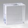 Mirart Clear Acrylic Cube 334 x 334 x 2