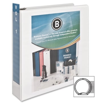Business Source BSN09958  RoundRing View Binder