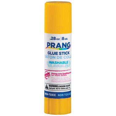 Prang Washable Glue Stick Clear28 Oz 1 Count