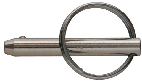 Hillman 4252 Cotterless Hitch Pins 14 Ring Diameter x 114 Length Silver