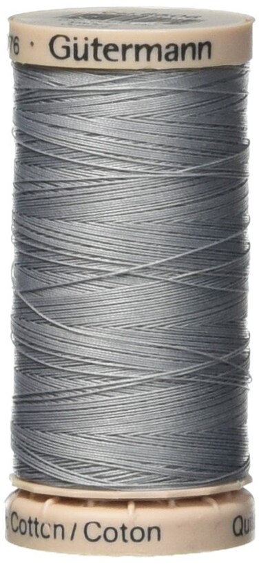 Gutermann Quilting Thread 200 M 220 Yds Medium Grey 6506