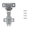 Hickory Hardware P510714 Euro Cabinet Concealed Hinge  Self Closing Feature  Easy Installation Hinge  Full Overlay Frameless Design with 105 Opening  Polished Nickel Finish 1 Set of Pair