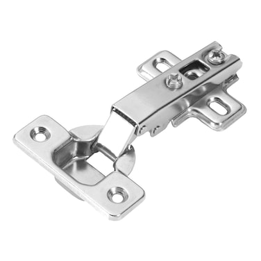 Hickory Hardware P510714 Euro Cabinet Concealed Hinge  Self Closing Feature  Easy Installation Hinge  Full Overlay Frameless Design with 105 Opening  Polished Nickel Finish 1 Set of Pair