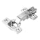 Hickory Hardware P510714 Euro Cabinet Concealed Hinge  Self Closing Feature  Easy Installation Hinge  Full Overlay Frameless Design with 105 Opening  Polished Nickel Finish 1 Set of Pair