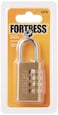Master Lock Fortress Padlock Set Your Own Combination Luggage Lock 1316 in Wide 627DGold