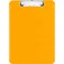 Sparco Products 01866 Plastic Clipboardw Flat Clip9Inch x12Inch Neon Orange