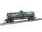 Walthers Trainline HO Scale Model British Columbia Railway Tank Car GreenYellowWhite