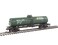 Walthers Trainline HO Scale Model British Columbia Railway Tank Car GreenYellowWhite