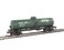 Walthers Trainline HO Scale Model British Columbia Railway Tank Car GreenYellowWhite
