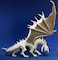 REAPER Ebonwrath Dragon 1 Miniature