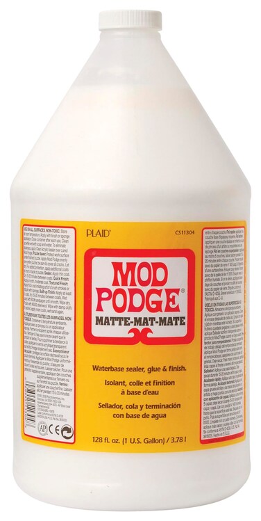 Mod Podge CS11304 Waterbase Sealer Glue and Finish 128 oz Matte