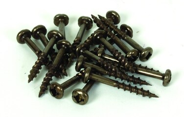 General Tools Phillips Square Drive Pan Head 8497 SelfTapping Pocket Hole Screws 114 Inch 100Pack Coarse Thread