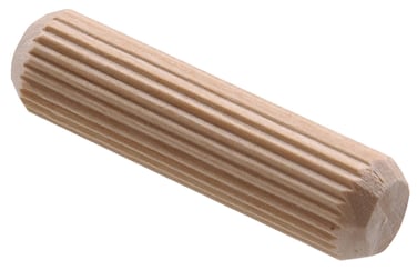 The Hillman Group 53028 Groove Dowel Pin 12 by 2Inch 10Pack