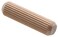 The Hillman Group 53028 Groove Dowel Pin 12 by 2Inch 10Pack