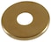 The Hillman Group 54159 Check Ring Round Edge 114Inch Brass Finish 6Pack