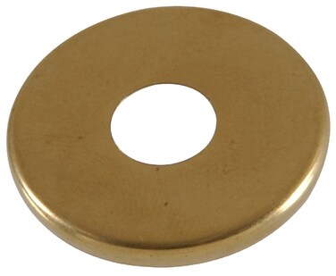The Hillman Group 54158 Check Ring Round Edge 1Inch Brass Finish 8Pack