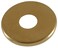The Hillman Group 54158 Check Ring Round Edge 1Inch Brass Finish 8Pack