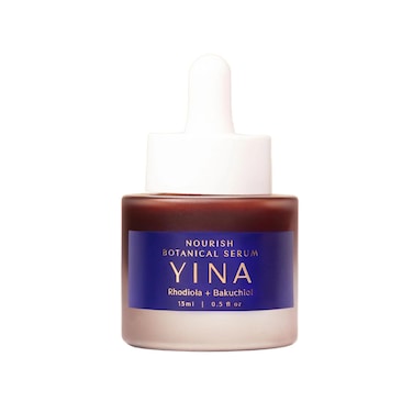 YINA  Nourish Botanical Serum With Rhodiola  Bakuchiol  Sustainable CrueltyFree Clean Skincare 05 fl oz  15 ml
