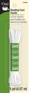 Dritz 9340W Beading Cord Elastic White 116Inch by 5Yard