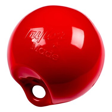 Taylor Made Buoy for Personal Watercrafts Hook Under Quick Attachment Flexible Shape Inflation Valve Suction Cup Securing Line Included for Use at Low Speed or Docking Rocket Red  2020108682