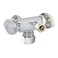 Eastman 58 Inch OD Compression x 38 Inch OD Compression 12 Inch Nom Dual OutletDual Handle Stop Valve Brass Plumbing Fitting Chrome 04352LF
