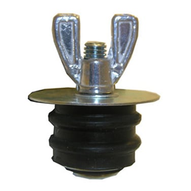 LASCO 131820 Economy Rubber Test Plug with Easy Grip Wing Nut 2Inch