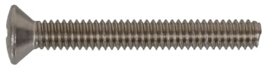The Hillman Group 2974 632 x 112Inch Stainless Oval Slotted Machine Screw 20Pack