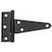 National Hardware N129007 V286 Extra Heavy T Hinges in Black 2 pack4 Inch