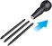 VESSEL BALL GRIP 14 Hex Bit Interchangeable Screwdriver Bit 3PC 1 3  2 6  PZ2 PZ3 SET 220W3J1