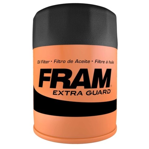 FRAM Extra Guard PH6607 10K Mile Change Interval SpinOn Oil Filter black