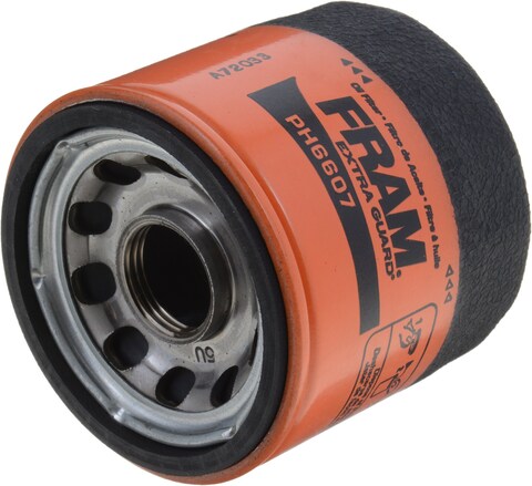 FRAM Extra Guard PH6607 10K Mile Change Interval SpinOn Oil Filter black