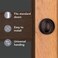Baldwin Carnaby Half Dummy Door Knob NonTurning Door Handle for Closet French Door With Microban Protection in Venetian Bronze