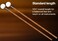 Timber Drum Co T2HP MADE IN USA Pair of Hard Polymer Mallets for Energy Chime Xylophone Wood Block and Bells