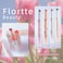 Flortte Jelly Lipstick Florette Chinese Makeup Nice to Meet Chu First Kiss Heart Shaped Lipstick Lip Pen Watery Mirror Clear Nourishing Lip Jelly Makeup NonSticky Plumping Lips 03