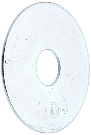 Hillman 290042 Fender Zinc Washer 12Inch x 2Inch 100 Piece