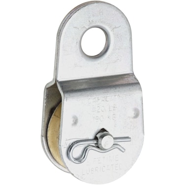 National Hardware N195800 3213BC Fixed Single Pulley in Zinc plated112