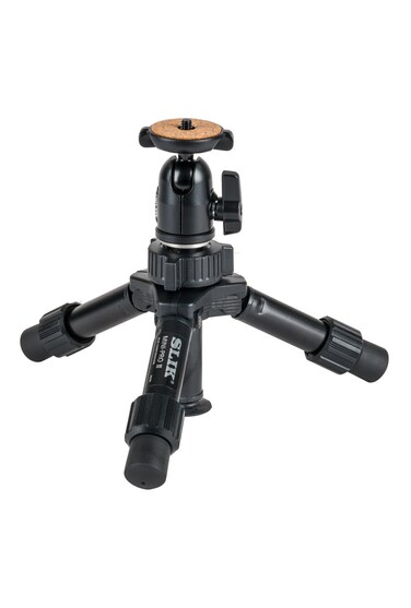 SLIK Mini Pro III Table Top Tripod 2Section Max 10  Black