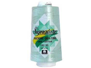 Signature Thread Cotton Qlt 40wt 3000yd Azure Notion Multicolour